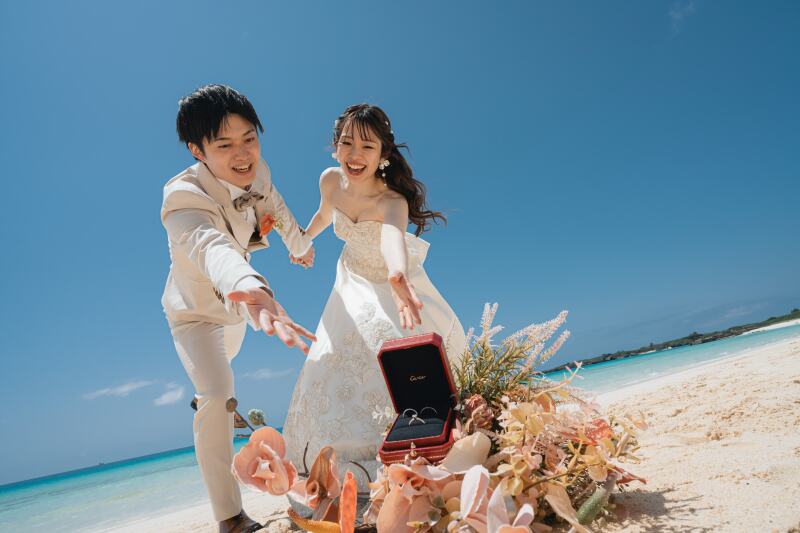 指輪ケースを狙って！