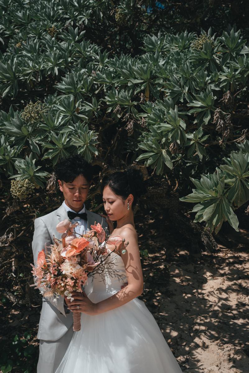 緑の中のブーケ❁