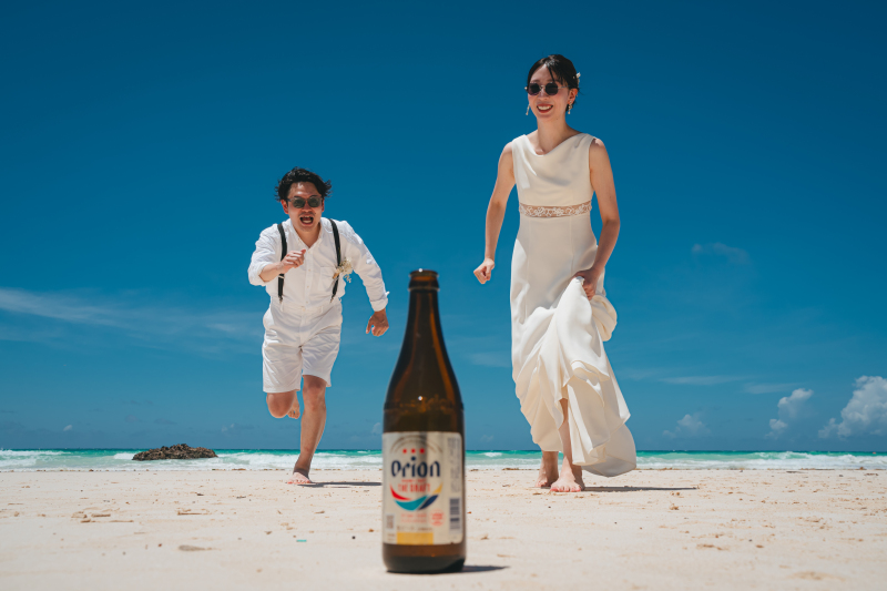 ビーチフラッグならぬ