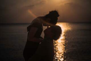 夕焼けも綺麗なロケーション撮影！