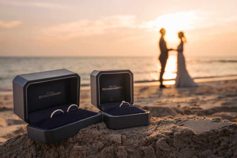 指輪ケースも一緒に・・・♡