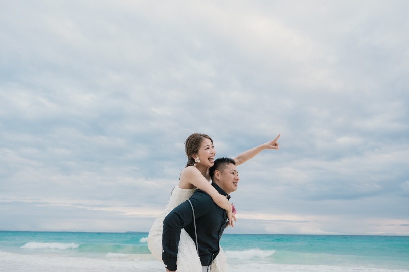 おんぶショット♡