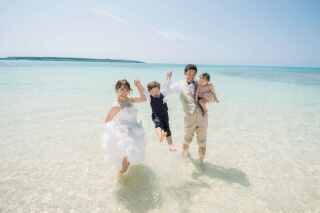 元気いっぱいファミリーショット！