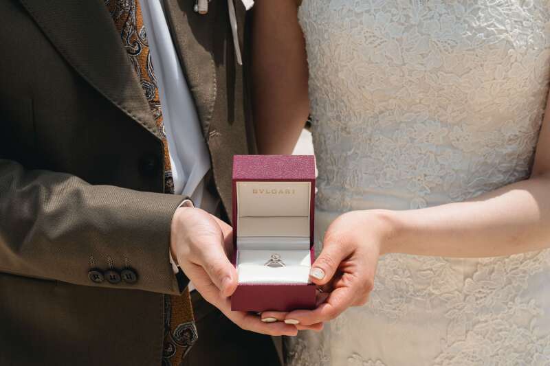 指輪ケースと一緒に．．．♡