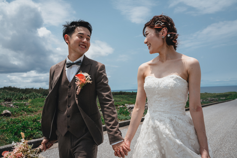 仲良く手をつないで♡