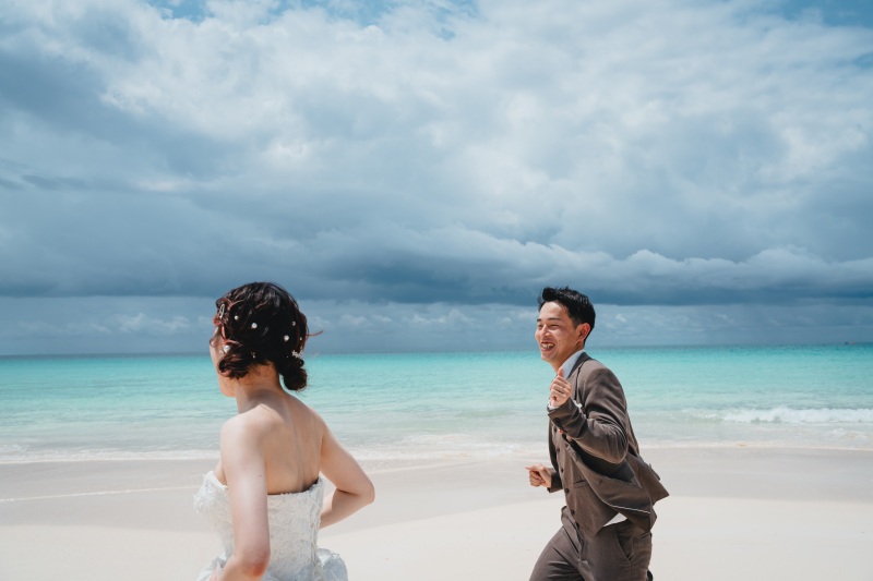 楽しく走るお二人♡