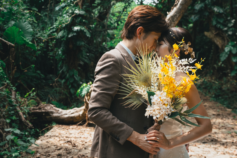 緑に囲まれた幻想的ショット❁