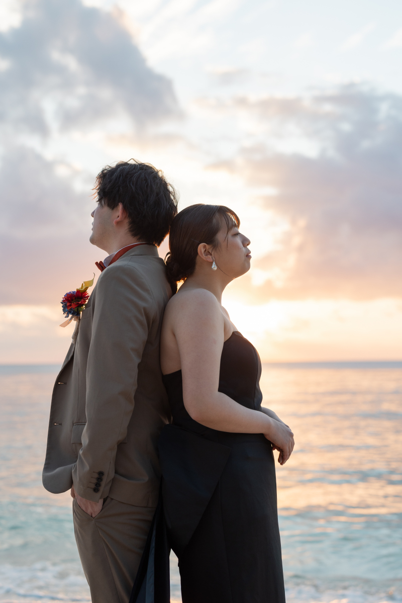 サンセットバックに！