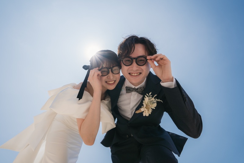 サングラスで♪