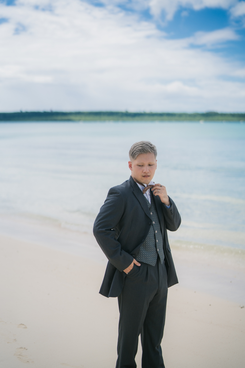 ご新郎様ソロショット