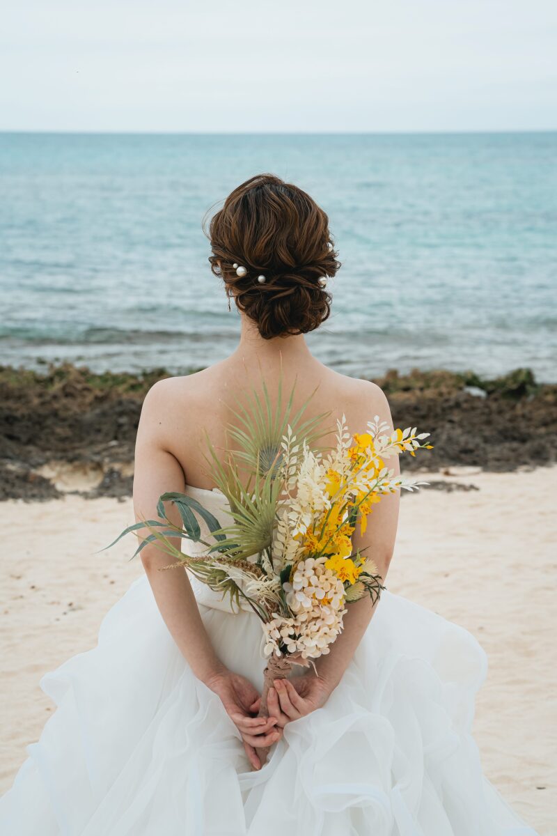 まとめ髪でスッキリと♪