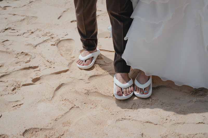 おそろいの足元ショット♡