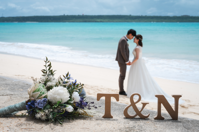 イニシャルを並べて