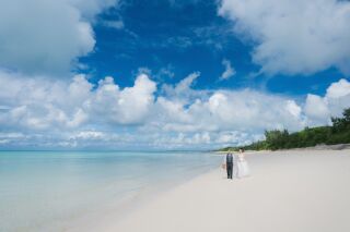 真っ青な空ともくもく雲