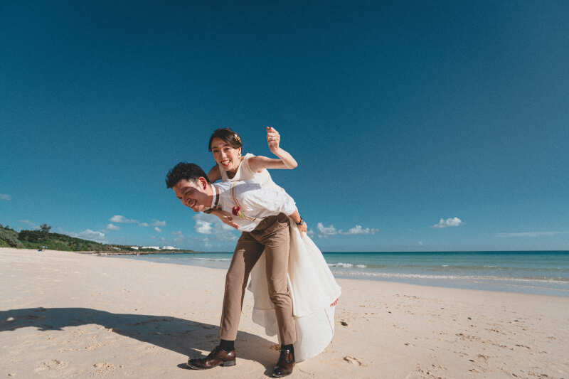 おんぶショットも!