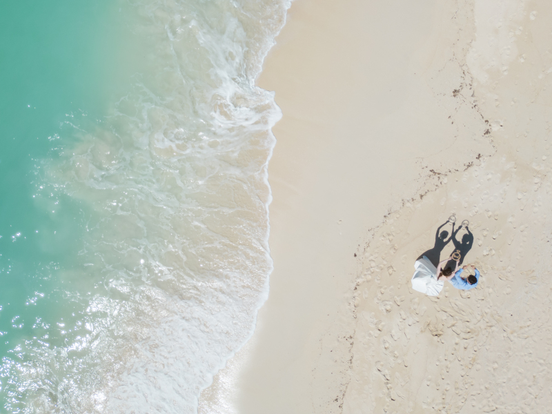 ドローンでしか撮れないダイナミックなショット！