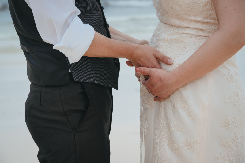 おなかにいる赤ちゃんと♡