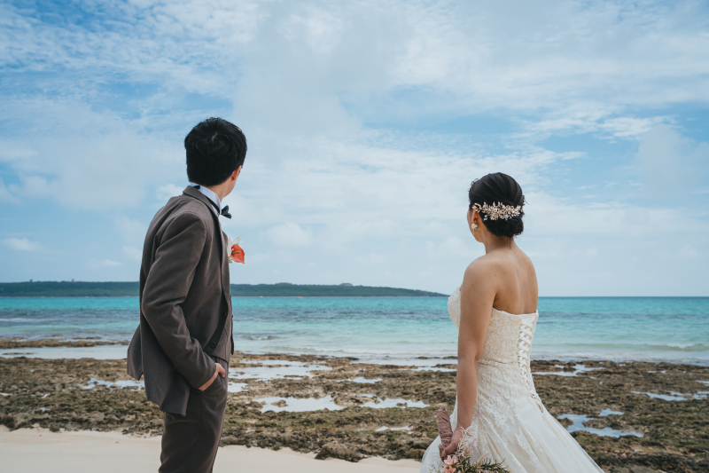 ビーチに到着！