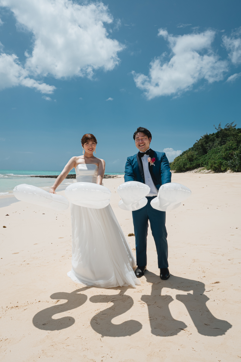 記念日のバルーンで