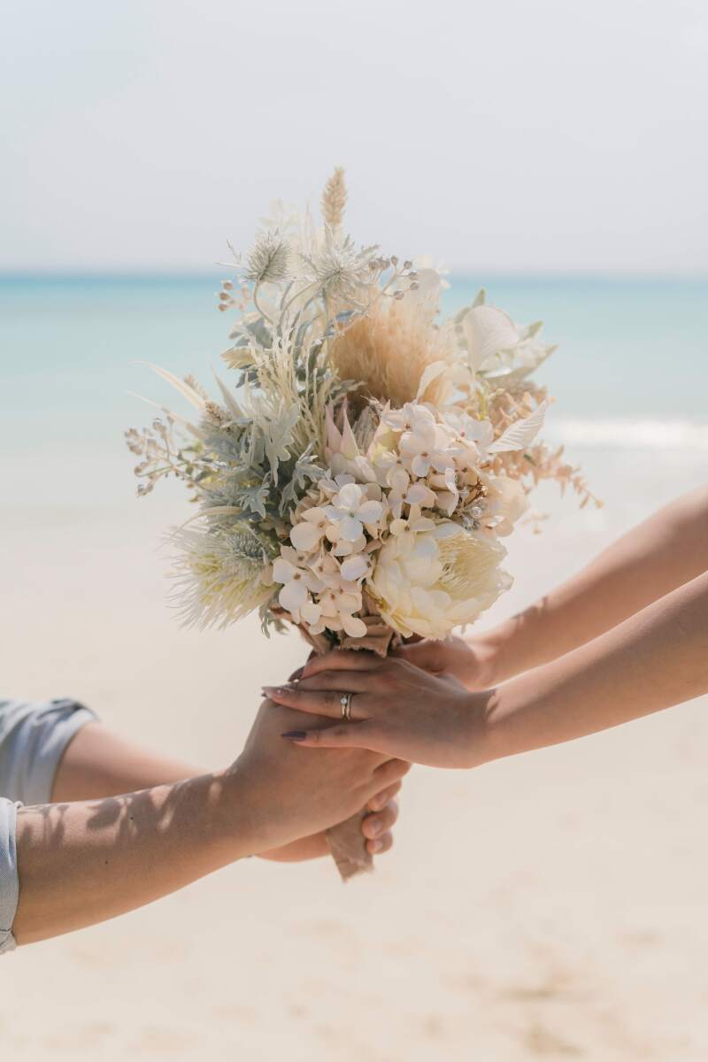 お手元ブーケショット!