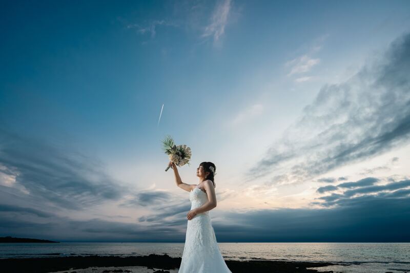 新婦さんソロショット！