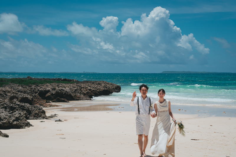 走った後はゆっくりお散歩