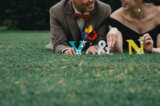 お2人らしさ全開の撮影♪