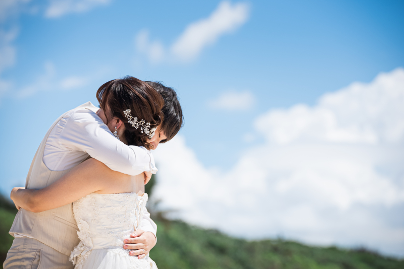 青空の下でもドラマティック！