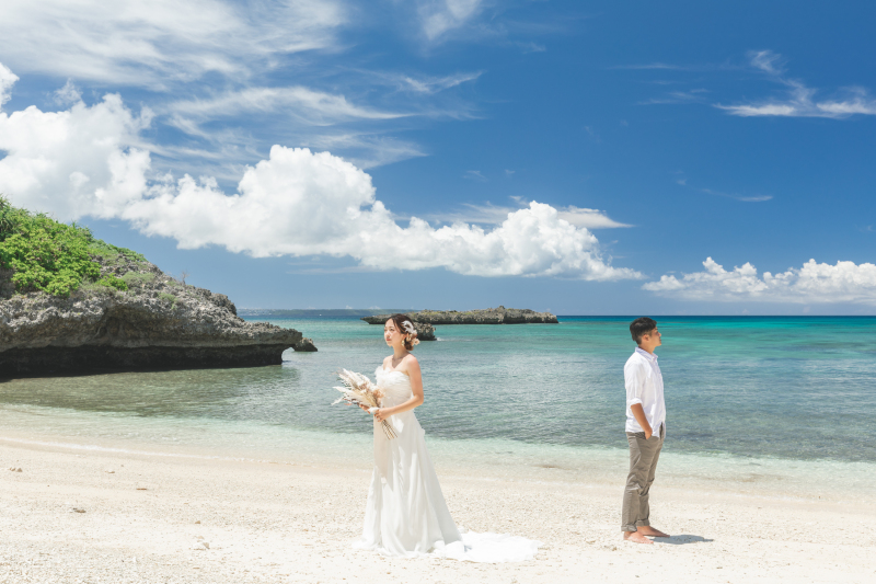 完璧な天候とロケーションに一同感動！