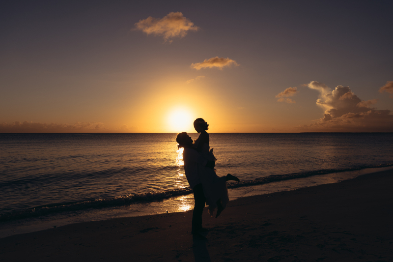 出たー！真っ赤なサンセット！