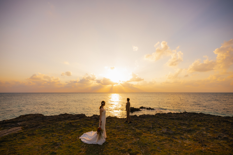 サンセットフォトはドラマティックに！