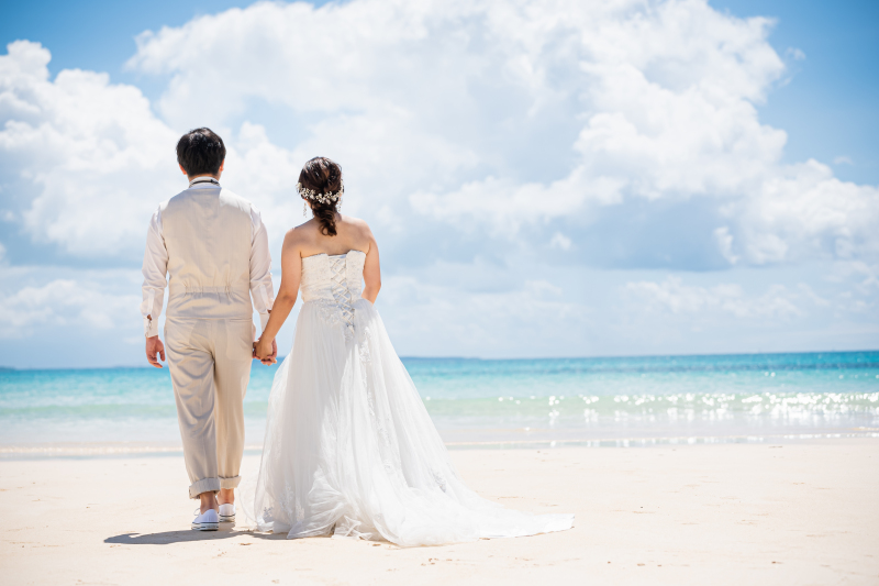 見て！この美しい空と海のカラー。RYOさんならではの透き通った色味♪