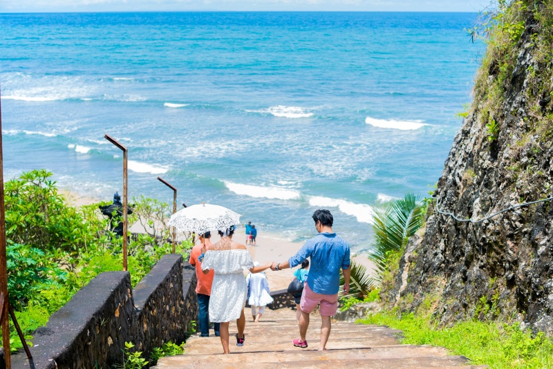 [私服カジュアルプラン]お手軽＆リーズナブル！旅の記念にもぴったり♪ 私服青空ビーチフォト