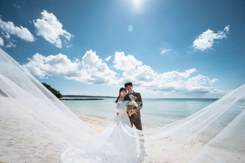 ＜美肌痩身補正付＞3月中申込！2着目ドレス無料&2ロケドローン動画【青空ビーチ &ダイナミック崖フォト】全データ＊土日追加無料