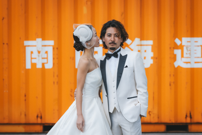 【ビーチ＆街ロケ】2着目衣裳持込&チェンジ無料！ドローン写真&動画撮影付<衣裳/美容/全データ/雨天安心保証>※土日同額