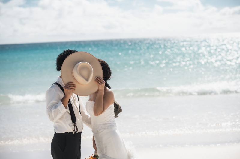 ★キャンペーン♪★【青空ビーチ&サンセットフォト】《ドローン動画付&2着目ドレス無料》ヘアチェンジもプレゼント!