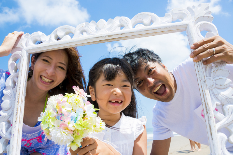 [私服カジュアルプラン]家族旅行の思い出に！旅の記念にもぴったり♪ ファミリー撮影