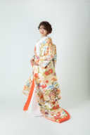 E302/色打掛_飛翔鶴御所解紋