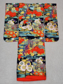 E204/色打掛_緑・赤