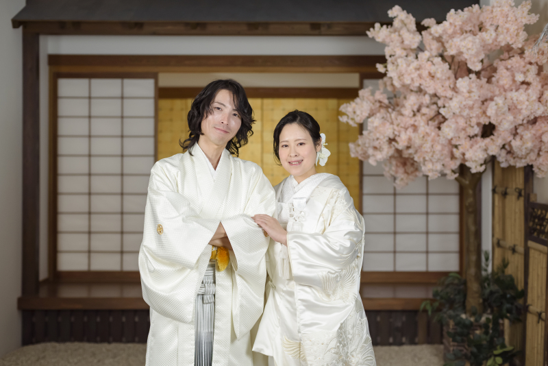 白無垢で凛と美しく