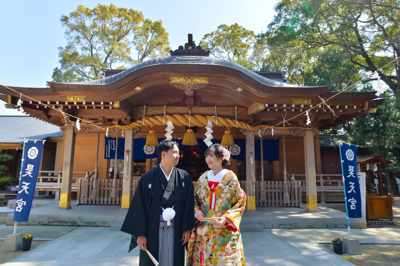 神社挙式からドレス撮影まで、想い出を一日で