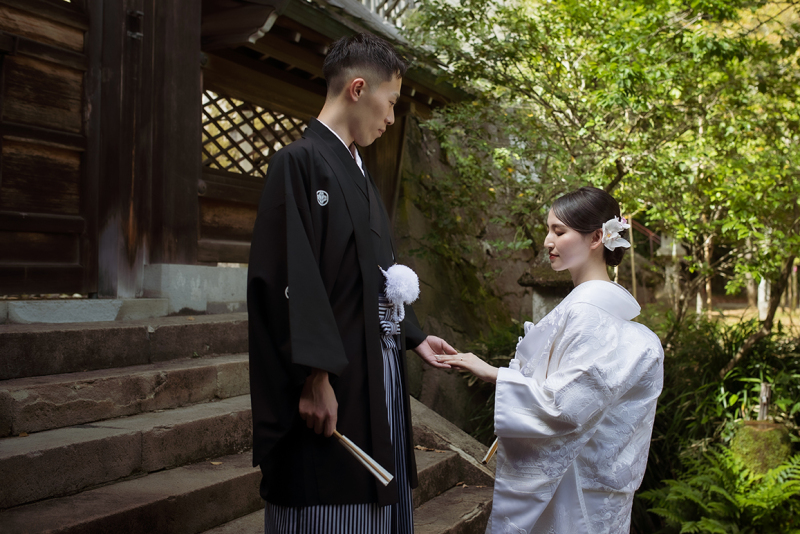 和装で叶える神前の誓い