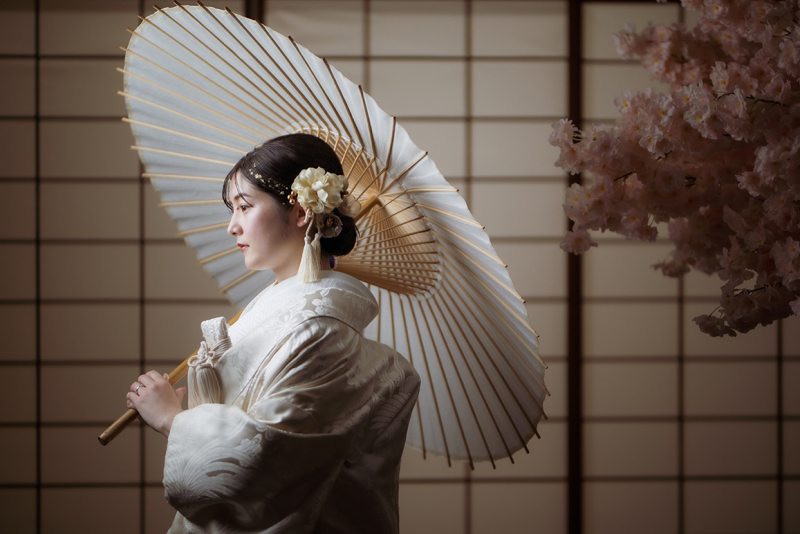 傘に宿る、和の情緒