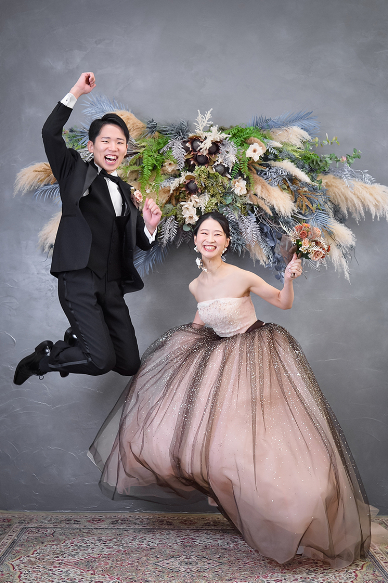 喜び弾けるジャンプ!