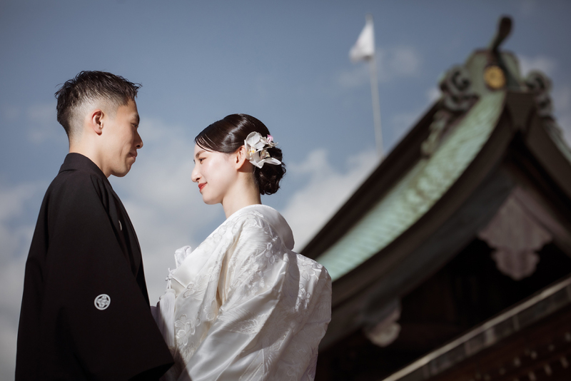 神聖な誓いを、この一瞬に。