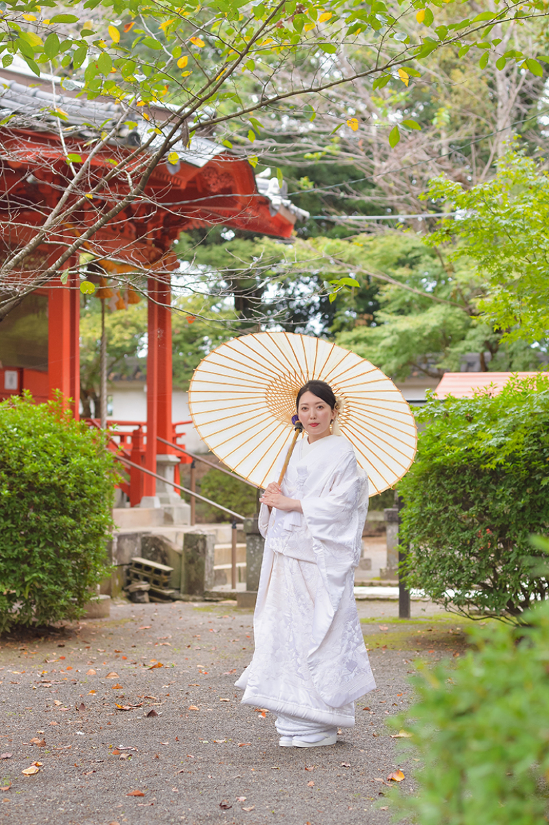 和傘でお姫様気分♡