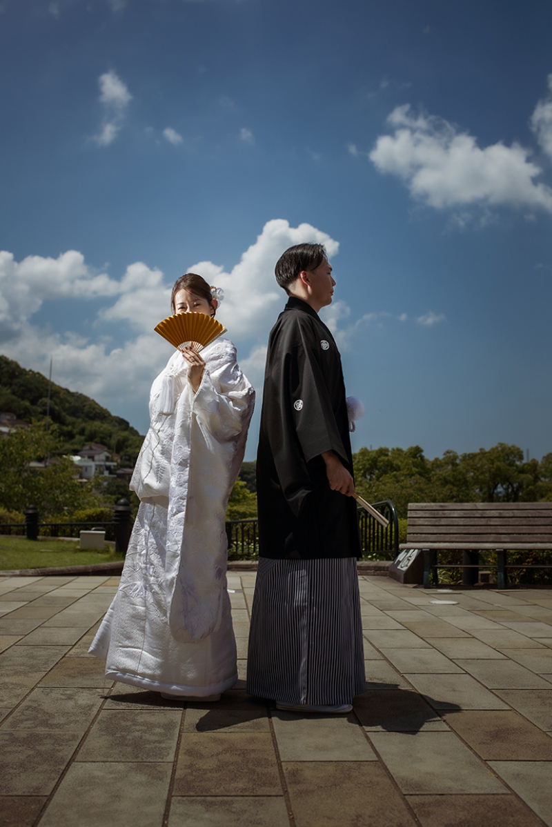 和の装いで、ふたりの新しい一歩