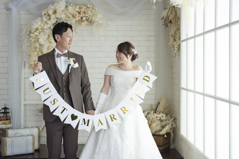 JUST MARRIEDの幸せを