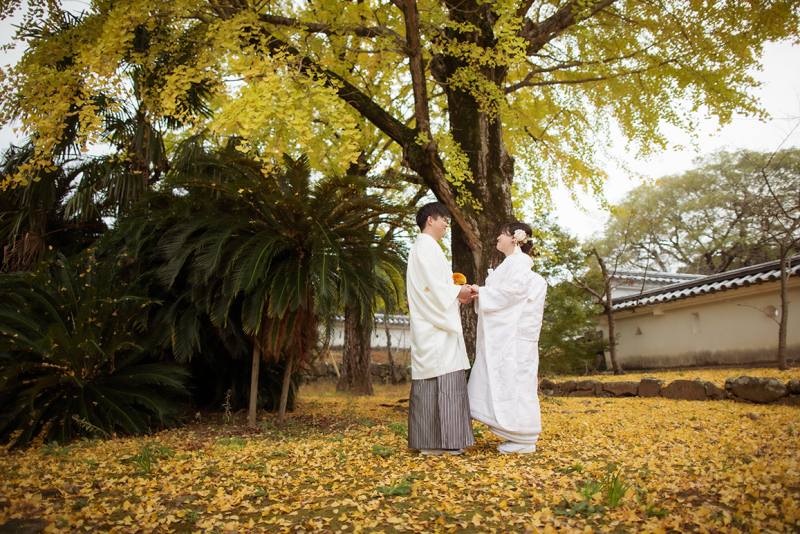 秋色に染まる誓い