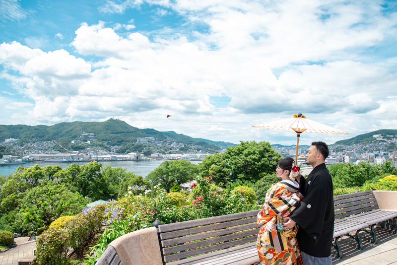 長崎の街並みに誓う未来